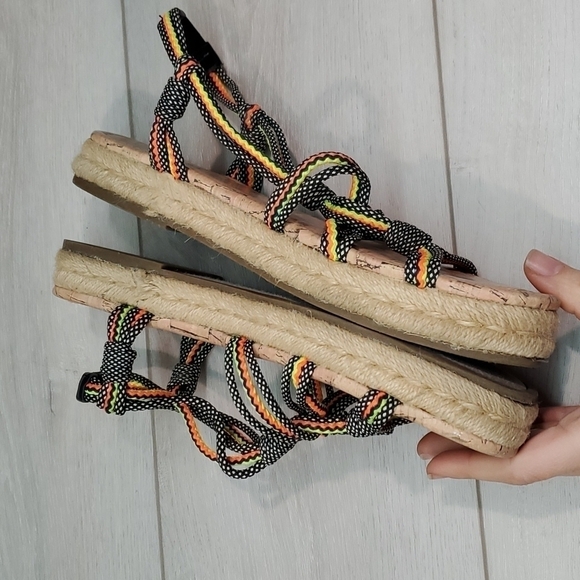 Circus by Sam Edelman Womens Athena Espadrille Platform  Sandals shoes sz 8.5 - Picture 8 of 13